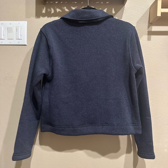 Patagonia Women's Better Sweater® Zippered Fleece Chore Jacket navy blue - Picture 5 of 7